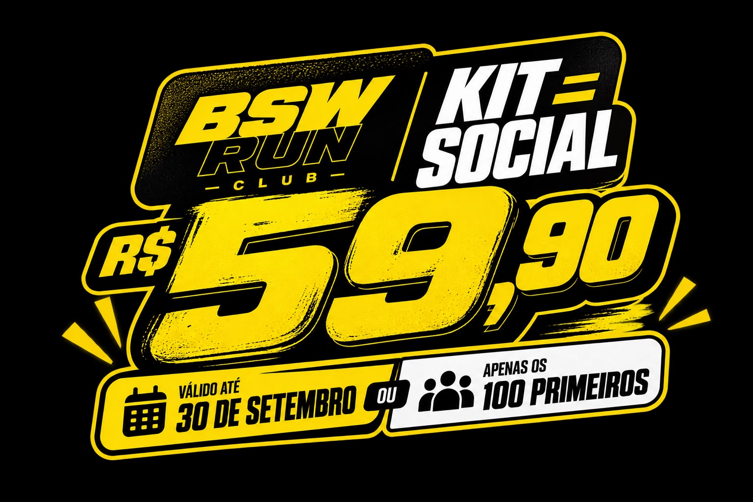 Kit Social - BSW RUN