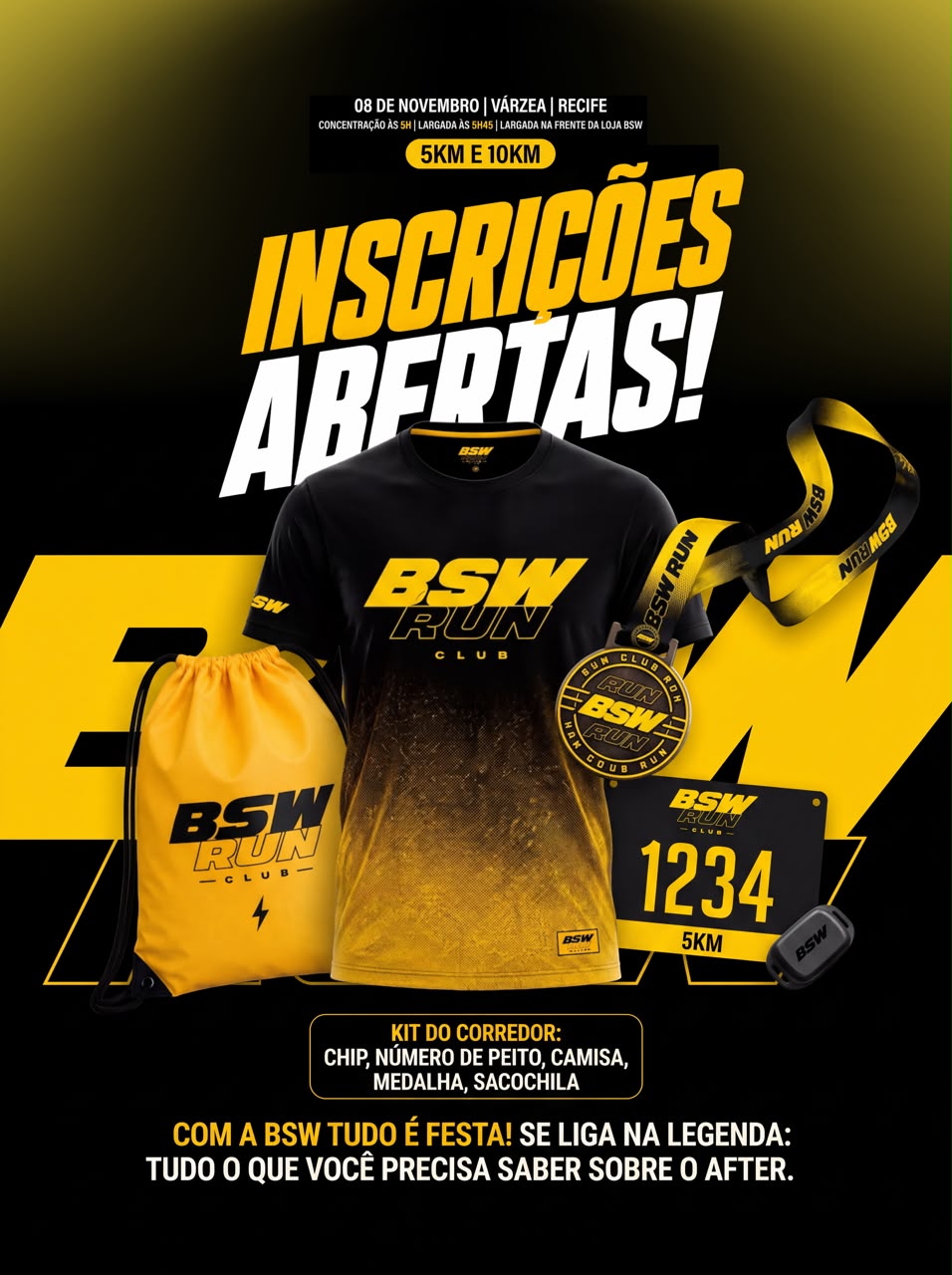 Kit Completo - BSW RUN