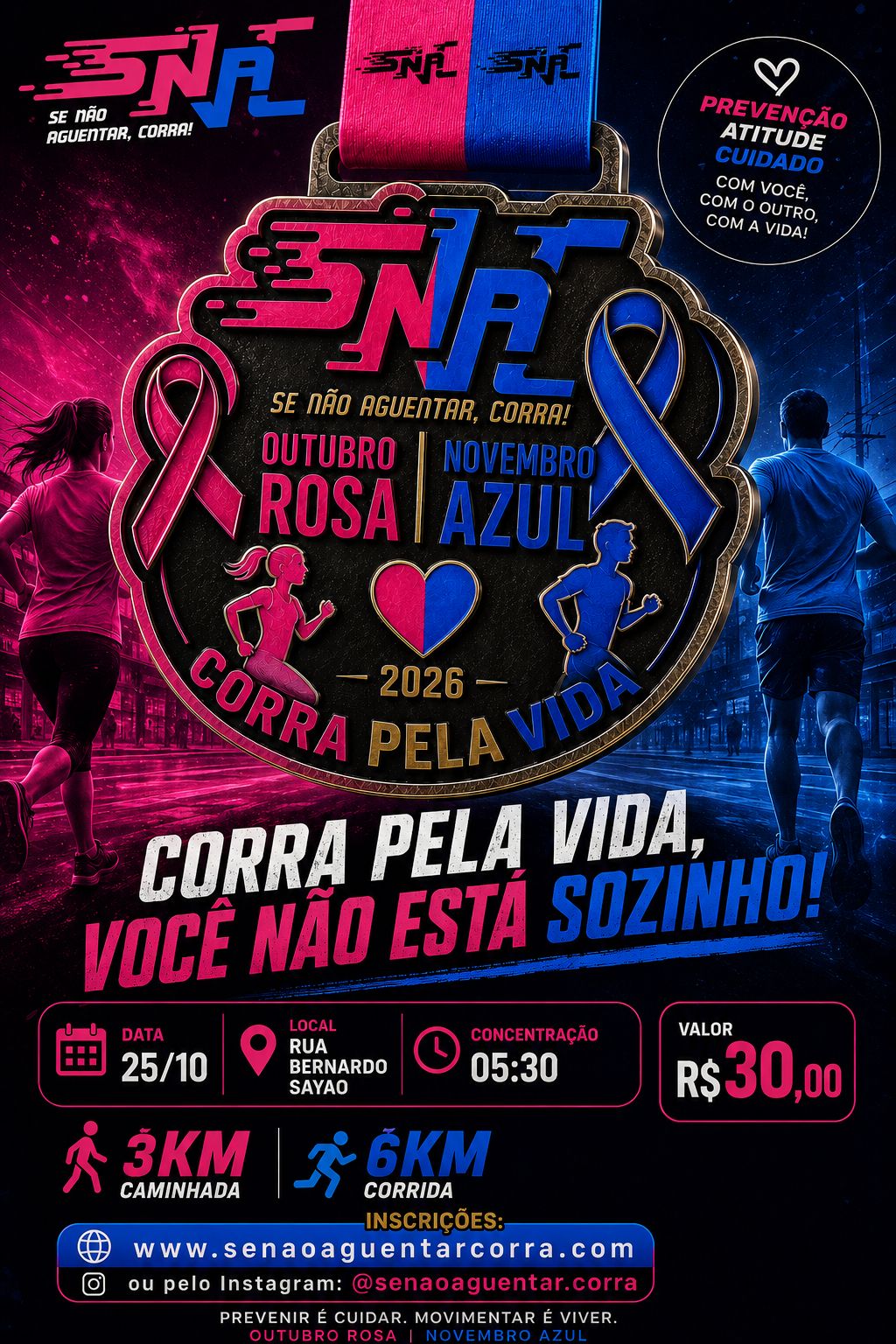 Corra pela vida - SNAC